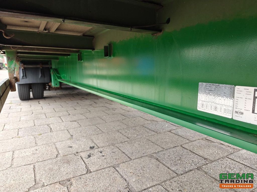 Pacton SXD3 Semi Dieplader 13.6m - NaLoopAs - Elektrisch Steunpoten - BpwEco As Trommel