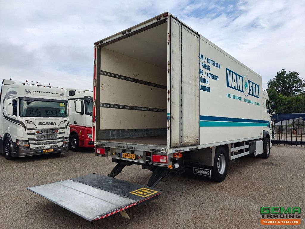DAF XF 440 FA 4x2 Spacecab Euro6A – Geschlossener Kastenaufbau 7,4 m + Ladebordwand 1500 kg + Anhängerkupplung – Smarttacho V2