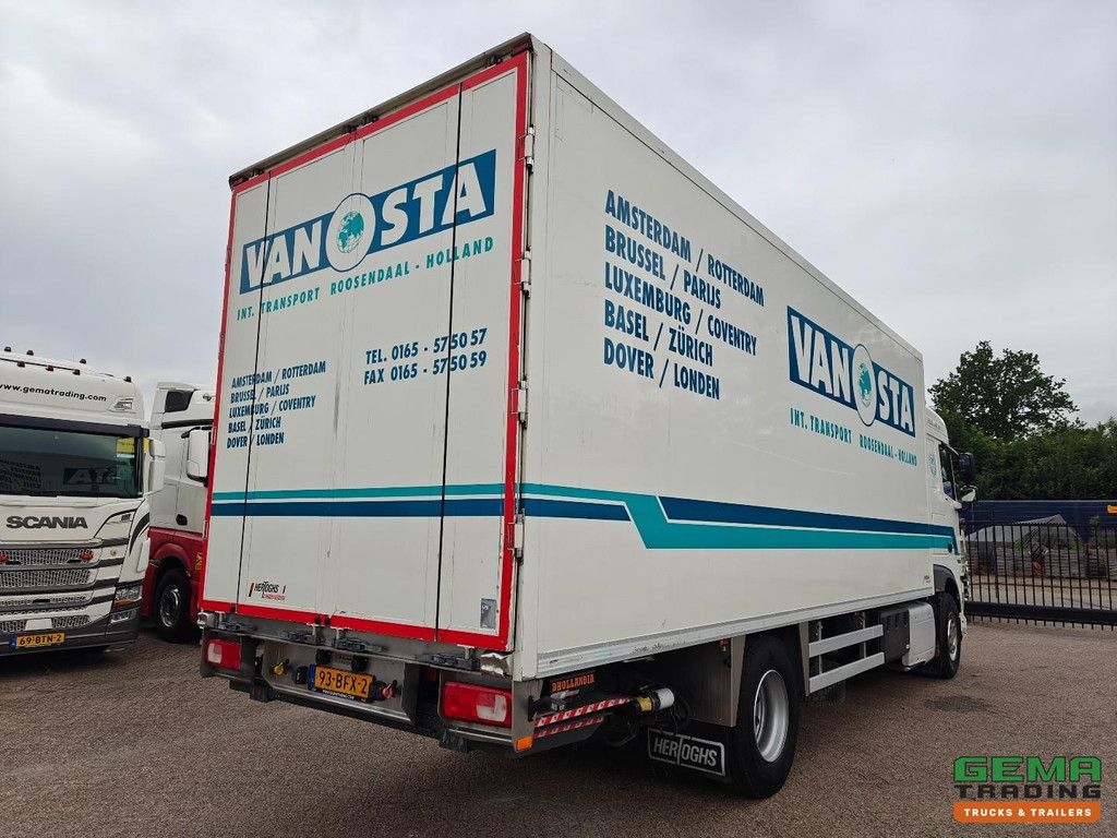 DAF XF 440 FA 4x2 Spacecab Euro6A – Geschlossener Kastenaufbau 7,4 m + Ladebordwand 1500 kg + Anhängerkupplung – Smarttacho V2