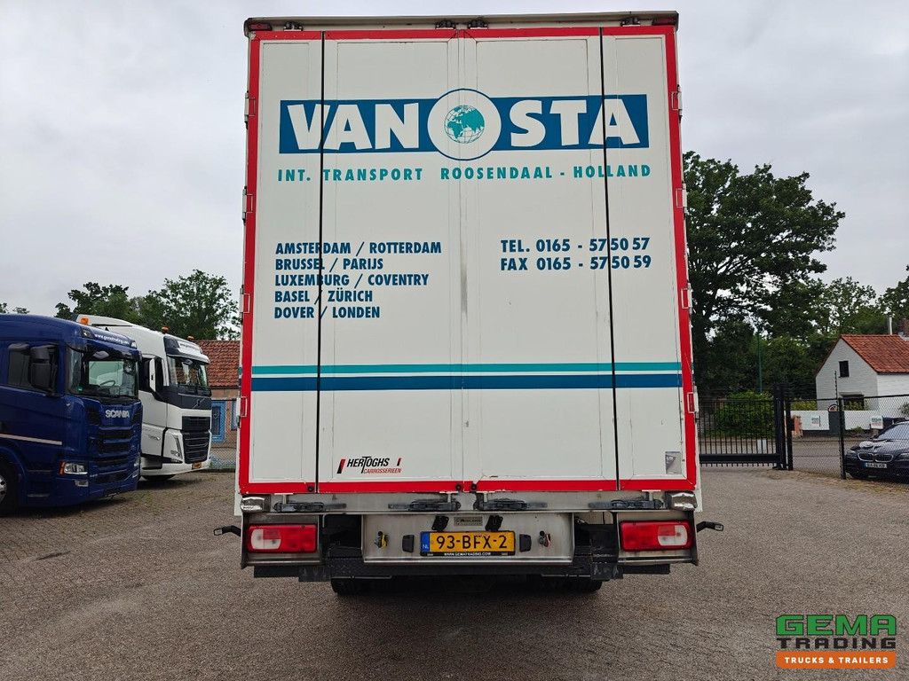 DAF XF 440 FA 4x2 Spacecab Euro6A – Geschlossener Kastenaufbau 7,4 m + Ladebordwand 1500 kg + Anhängerkupplung – Smarttacho V2