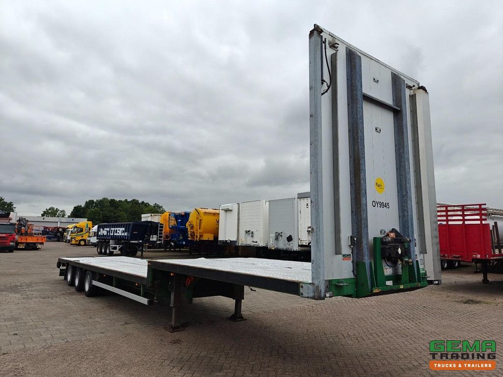 Pacton SXD Tieflader 13,6 m - Nachlaufachse - Elektrische Stützbeine - BpwEco-Trommelachse