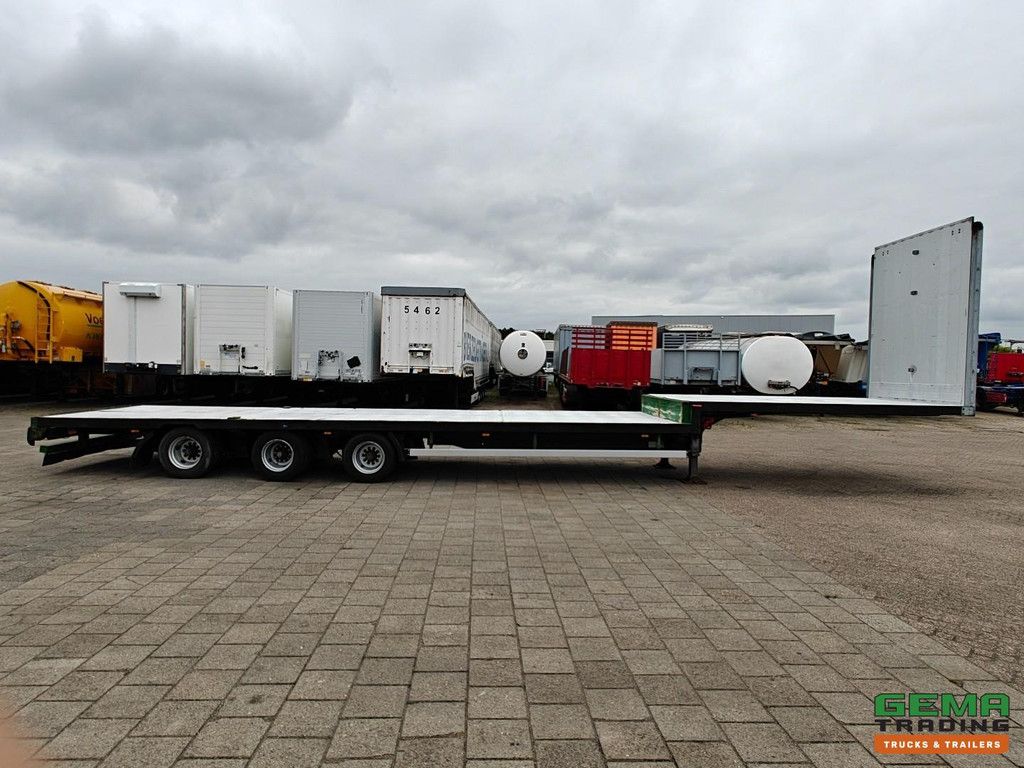 Pacton SXD Tieflader 13,6 m - Nachlaufachse - Elektrische Stützbeine - BpwEco-Trommelachse