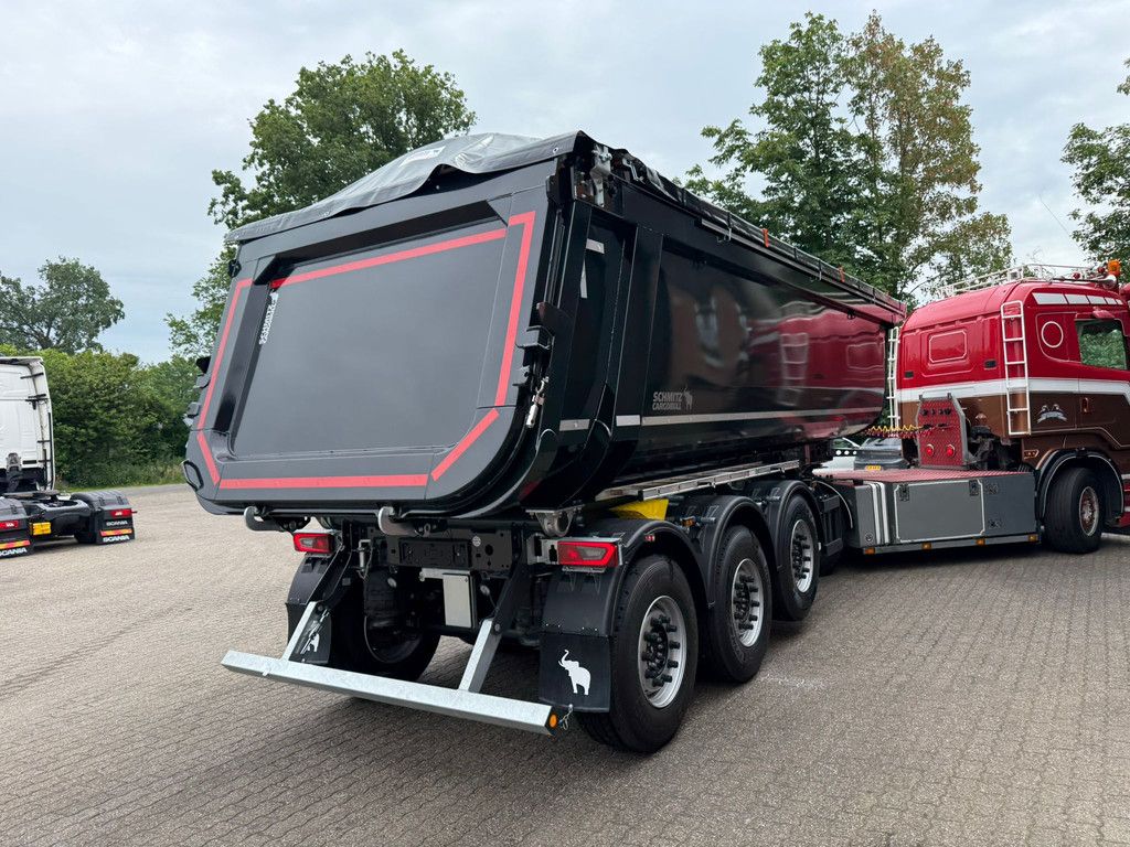 Schmitz Cargobull SKI 24 SL 28m3 Stalen kipper Liftas Automatisch zeil, Nieuw