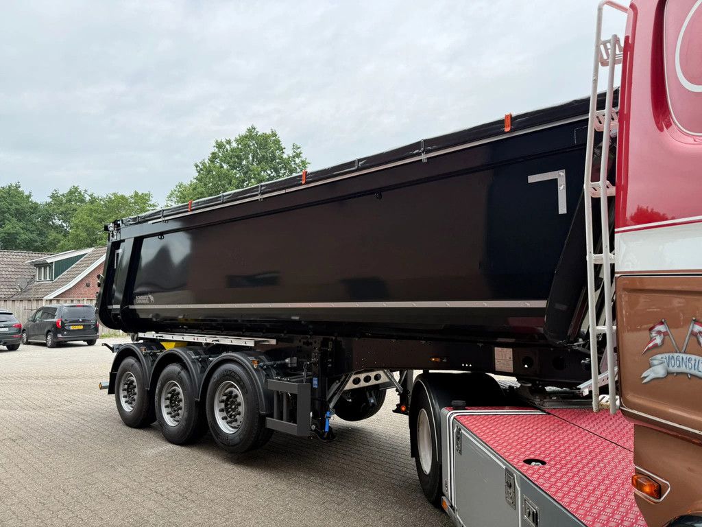 Schmitz Cargobull SKI 24 SL 28m3 Stalen kipper Liftas Automatisch zeil, Nieuw