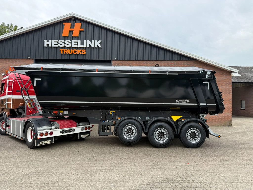 Schmitz Cargobull SKI 24 SL 28m3 Stalen kipper Liftas Automatisch zeil, Nieuw