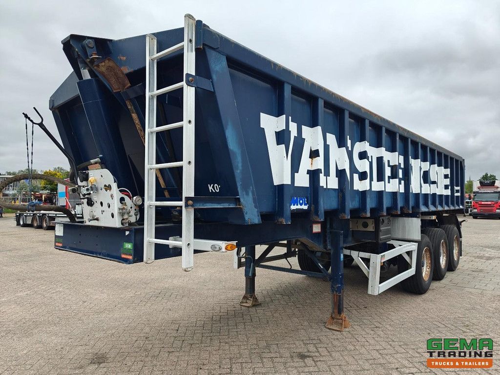 MOL K85F.27TR 25m3 Steel Tipper - Steel Chassis - Lift Axle - 3-Axle BPW Drum
