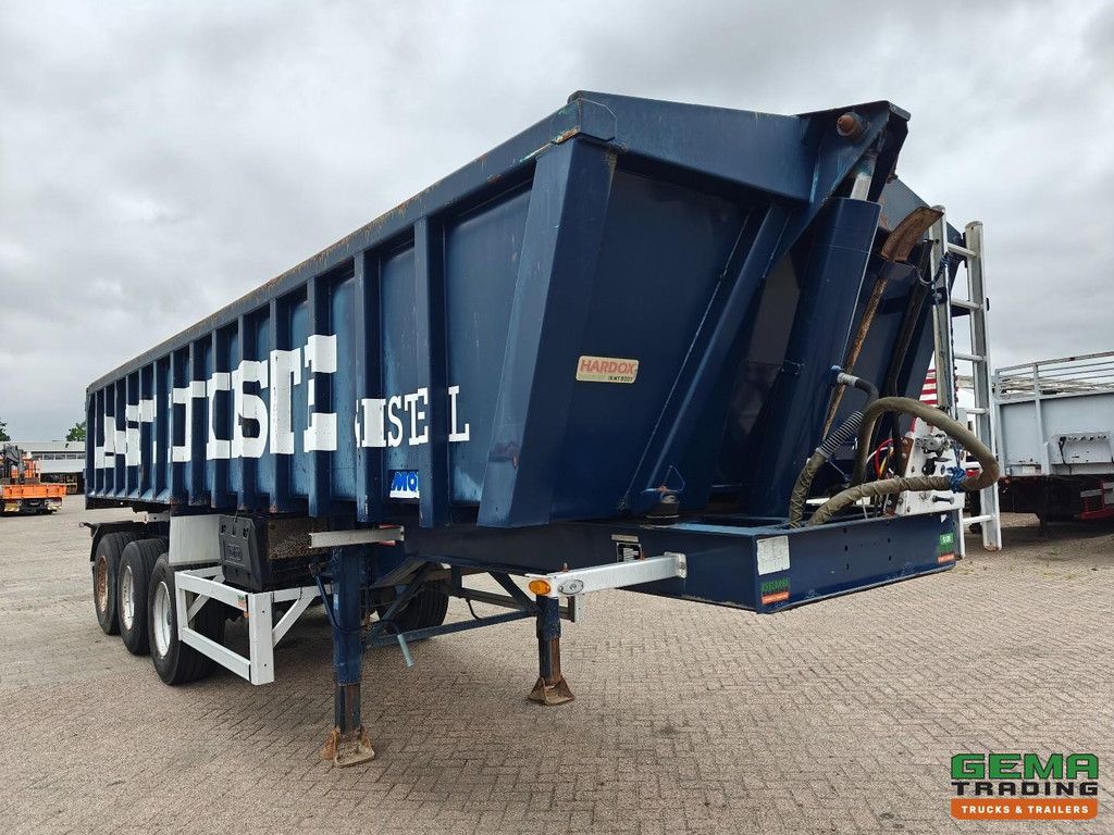 MOL K85F.27TR 25m3 Steel Tipper - Steel Chassis - Lift Axle - 3-Axle BPW Drum