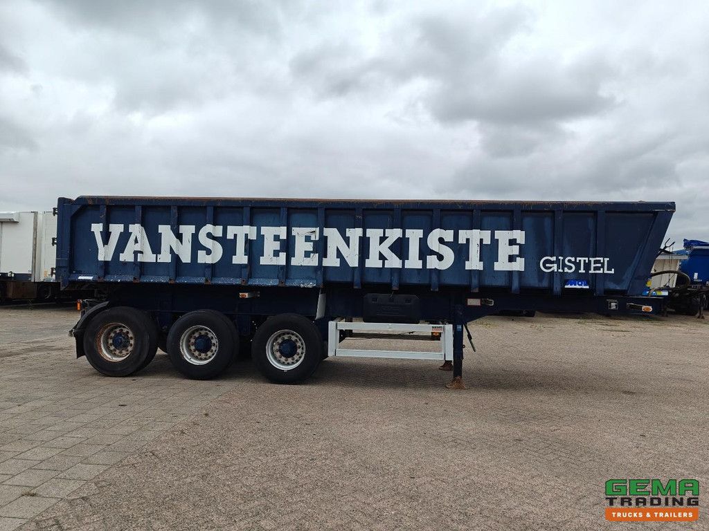 MOL K85F.27TR 25m3 Steel Tipper - Steel Chassis - Lift Axle - 3-Axle BPW Drum
