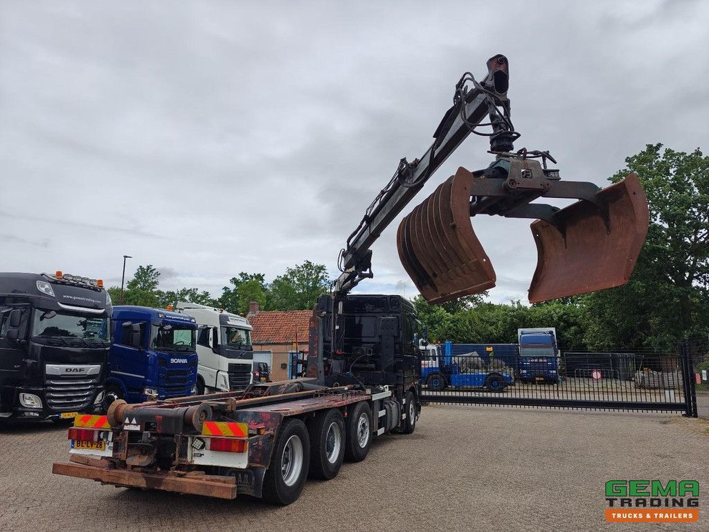 DAF AK48XS XF95.530 8x2/4 SpaceCab Euro3 - 30T Hakenarm + Kabelzug Euro18 Funksteuerung + Rotatorklemme - Wippvorrichtung
