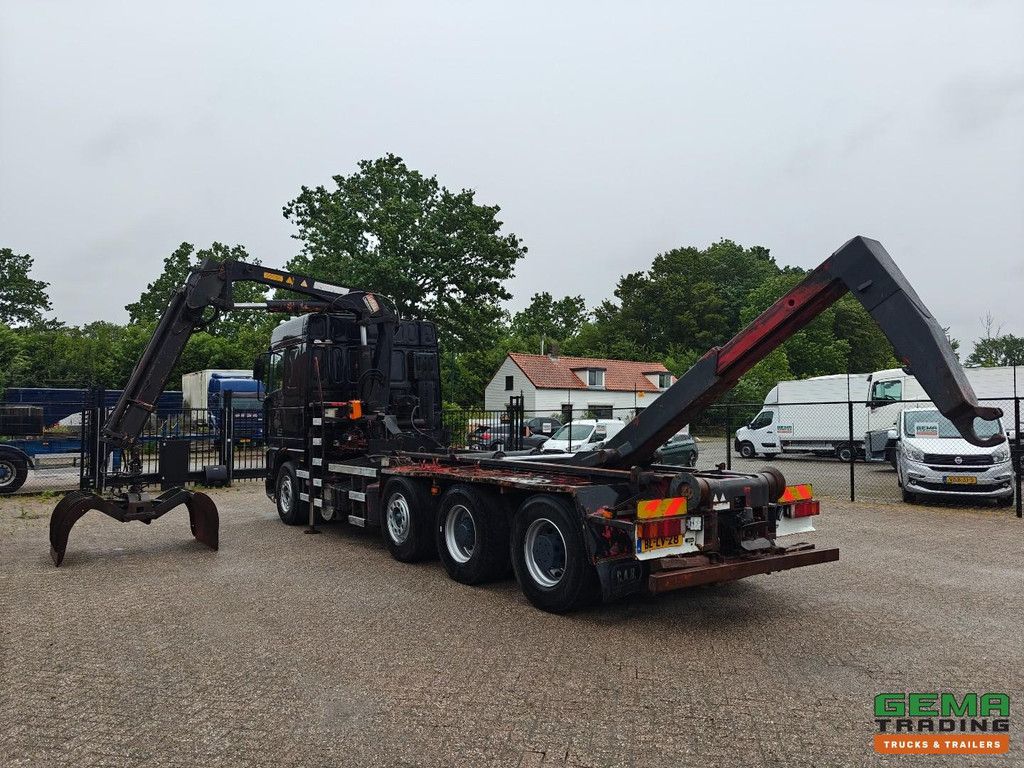 DAF AK48XS XF95.530 8x2/4 SpaceCab Euro3 - 30T Hakenarm + Kabelzug Euro18 Funksteuerung + Rotatorklemme - Wippvorrichtung