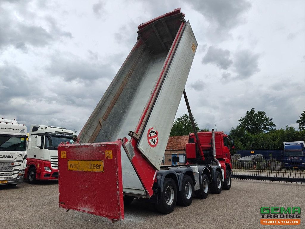 MAN TGS 49.440 10x8/6 Tageskabine Euro5 - Kipper 23,5 m³ - Umweltfreundliche Klappen - Blattfederung