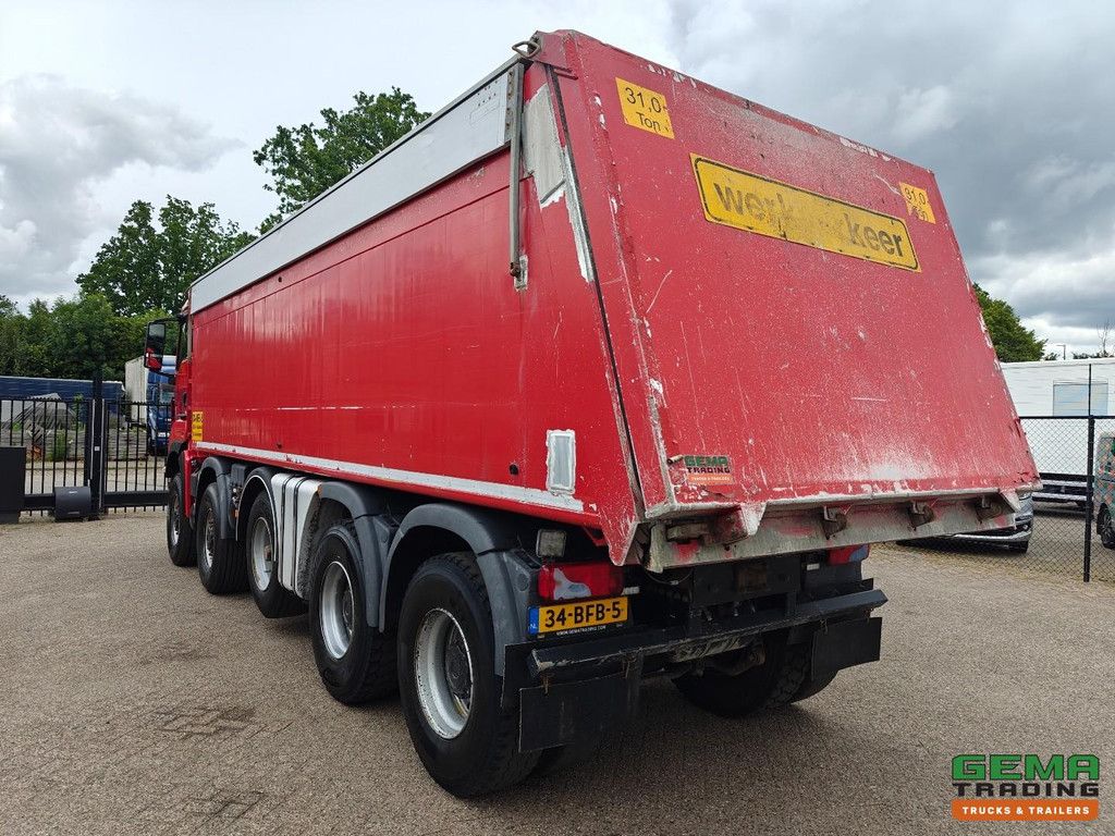 MAN TGS 49.440 10x8/6 Tageskabine Euro5 - Kipper 23,5 m³ - Umweltfreundliche Klappen - Blattfederung