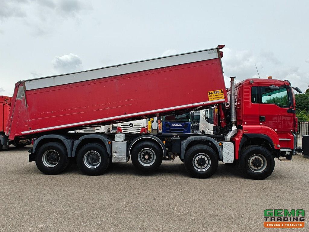 MAN TGS 49.440 10x8/6 Tageskabine Euro5 - Kipper 23,5 m³ - Umweltfreundliche Klappen - Blattfederung