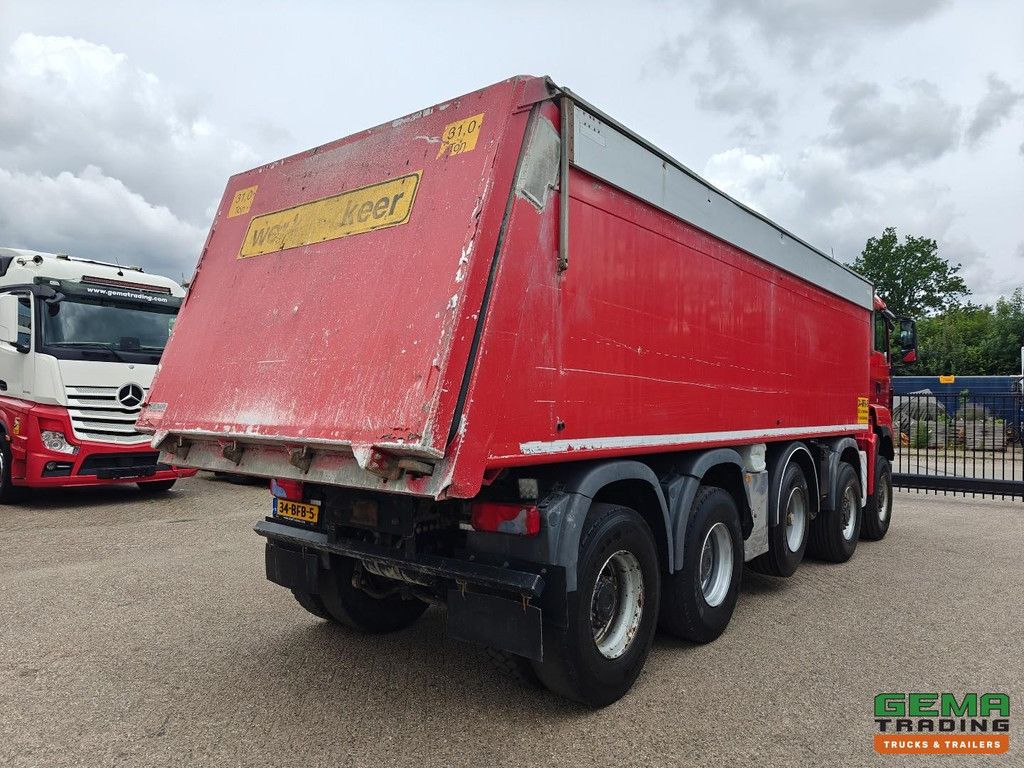 MAN TGS 49.440 10x8/6 Tageskabine Euro5 - Kipper 23,5 m³ - Umweltfreundliche Klappen - Blattfederung