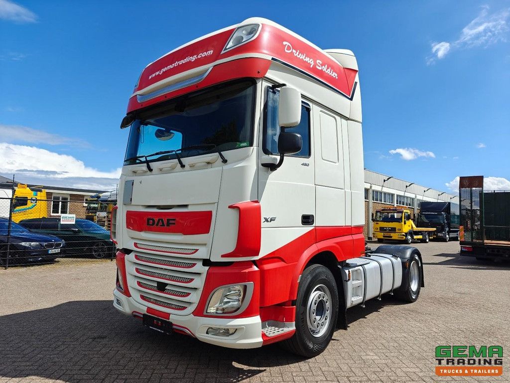 DAF XF 480 FT 4x2 SuperSpaceCab Euro6C – Doppeltank – Standklimaanlage – Neue Nockenwelle – 530.000 km – SmartTacho V2