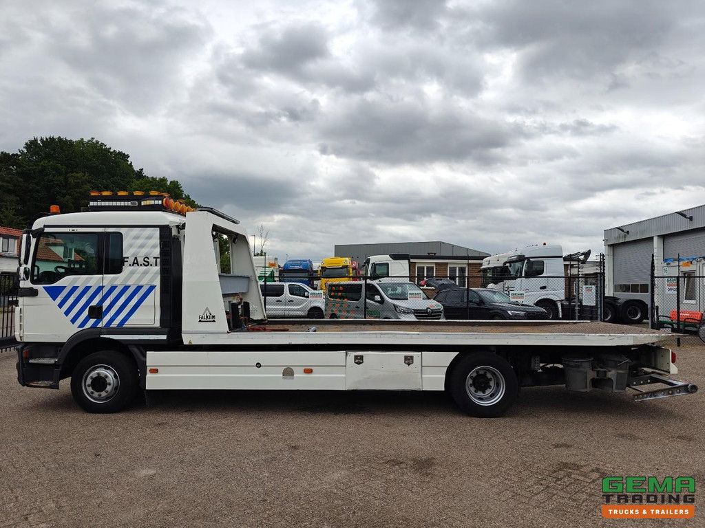 MAN TGM 12.250 4x2 SlaapCabine Euro5 - Falkom FAS5000 + 3000KG Bril + Lier - Afstandbediening - AHW Koppeling