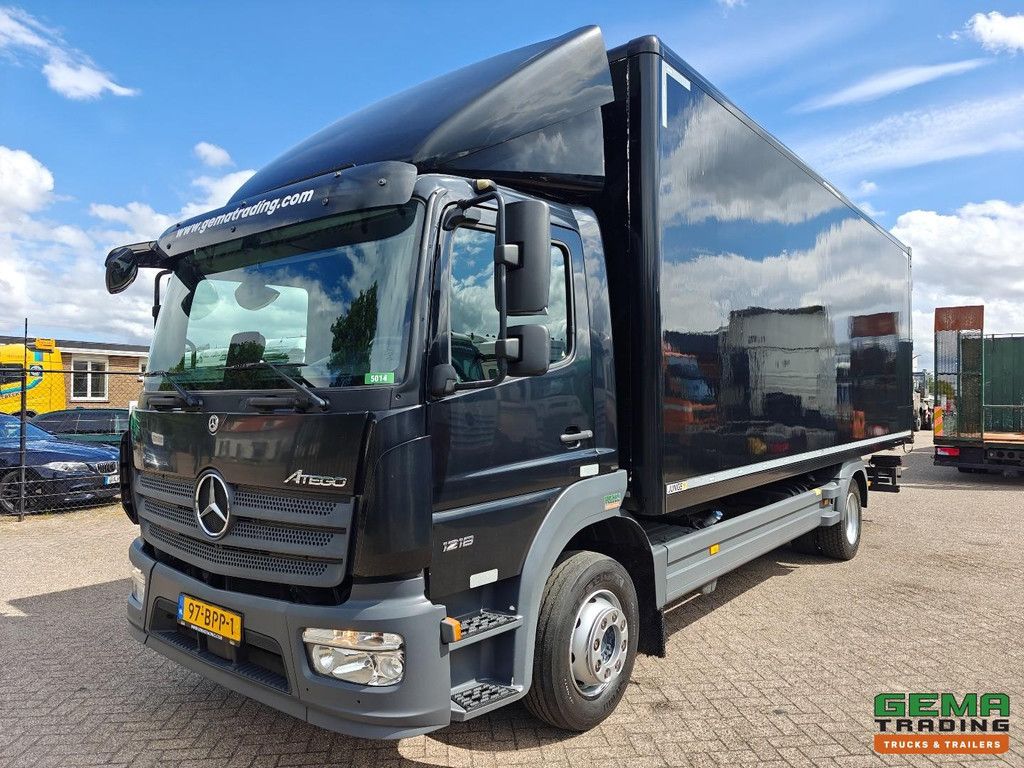 Mercedes-Benz Atego 1218 4x2 DagCabine Euro6D - Vol Blad - 7,2m Junge Box - Automaat - SmartTacho V2 - Airco