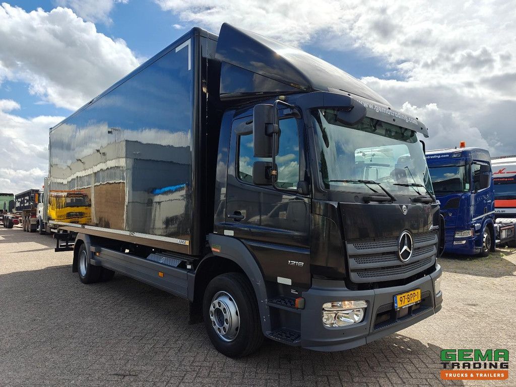 Mercedes-Benz Atego 1218 4x2 DagCabine Euro6D - Vol Blad - 7,2m Junge Box - Automaat - SmartTacho V2 - Airco