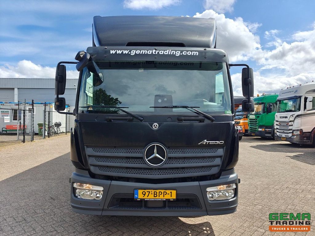 Mercedes-Benz Atego 1218 4x2 DagCabine Euro6D - Vol Blad - 7,2m Junge Box - Automaat - SmartTacho V2 - Airco