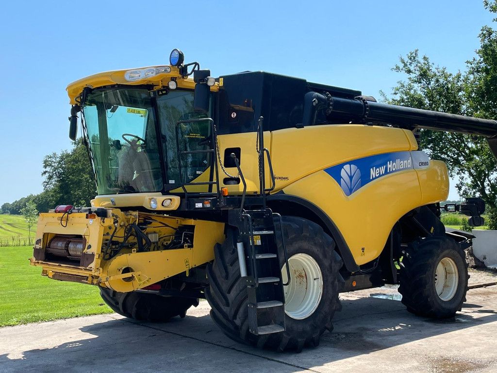 New Holland CR 980 9 meter maaibord Airco