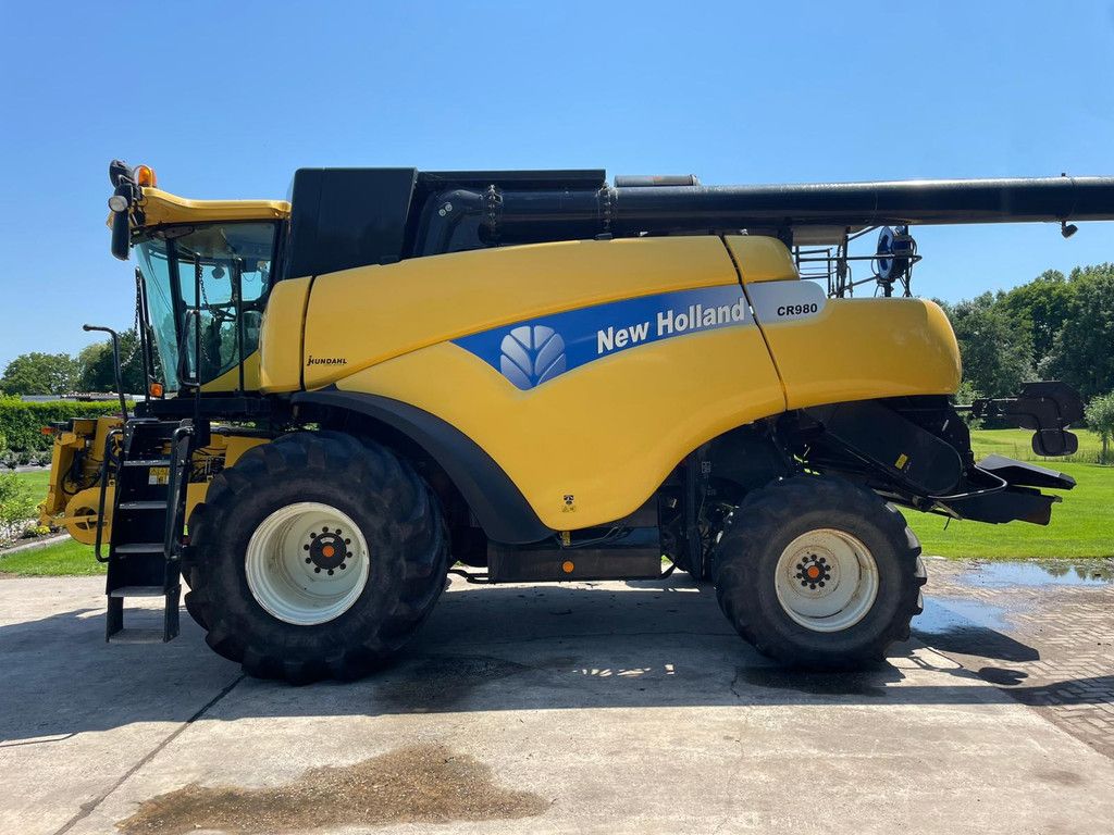 New Holland CR 980 9 meter maaibord Airco