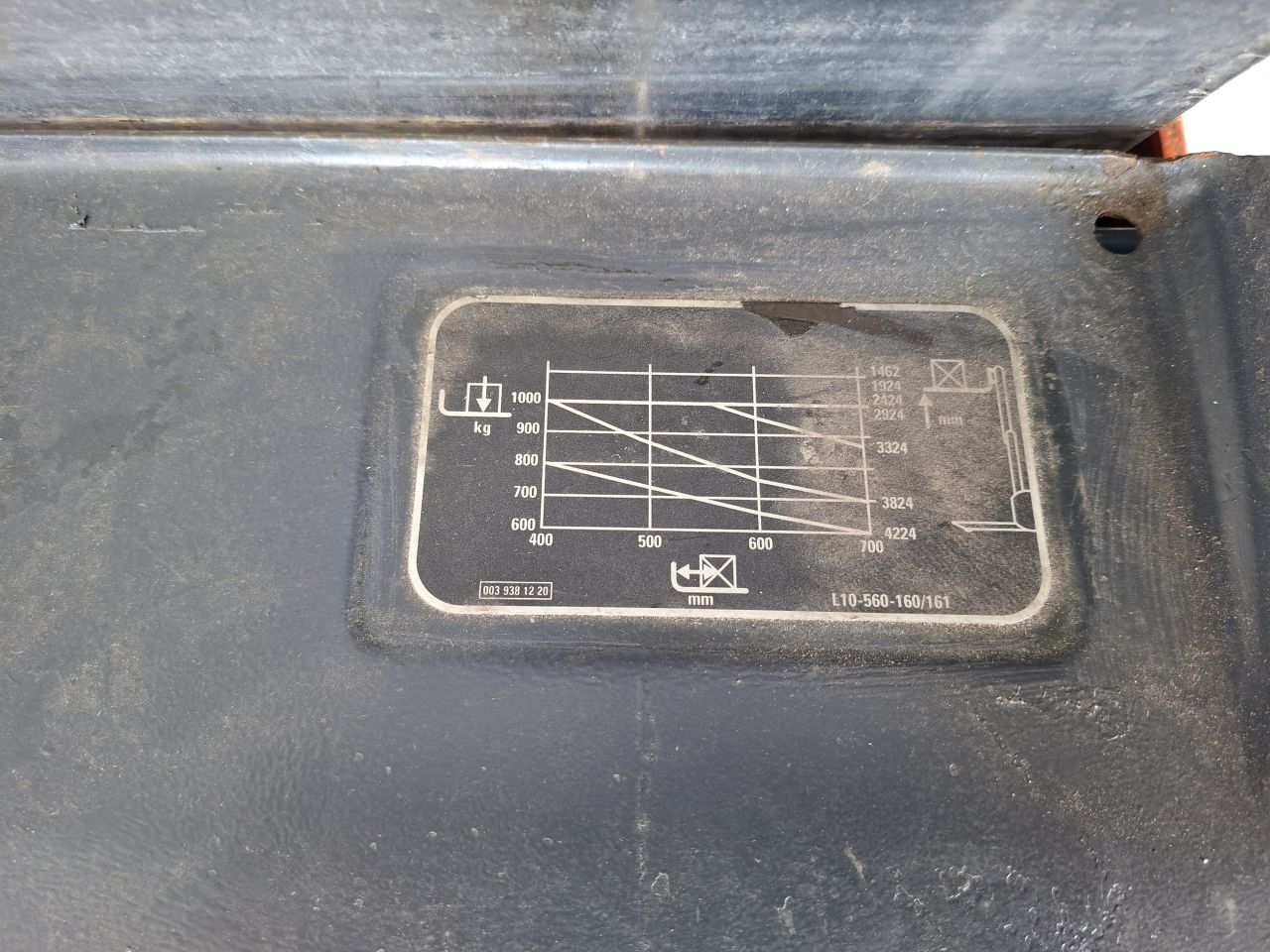Elektrische stapelaar Linde L10 3900 mm 1000 kg
