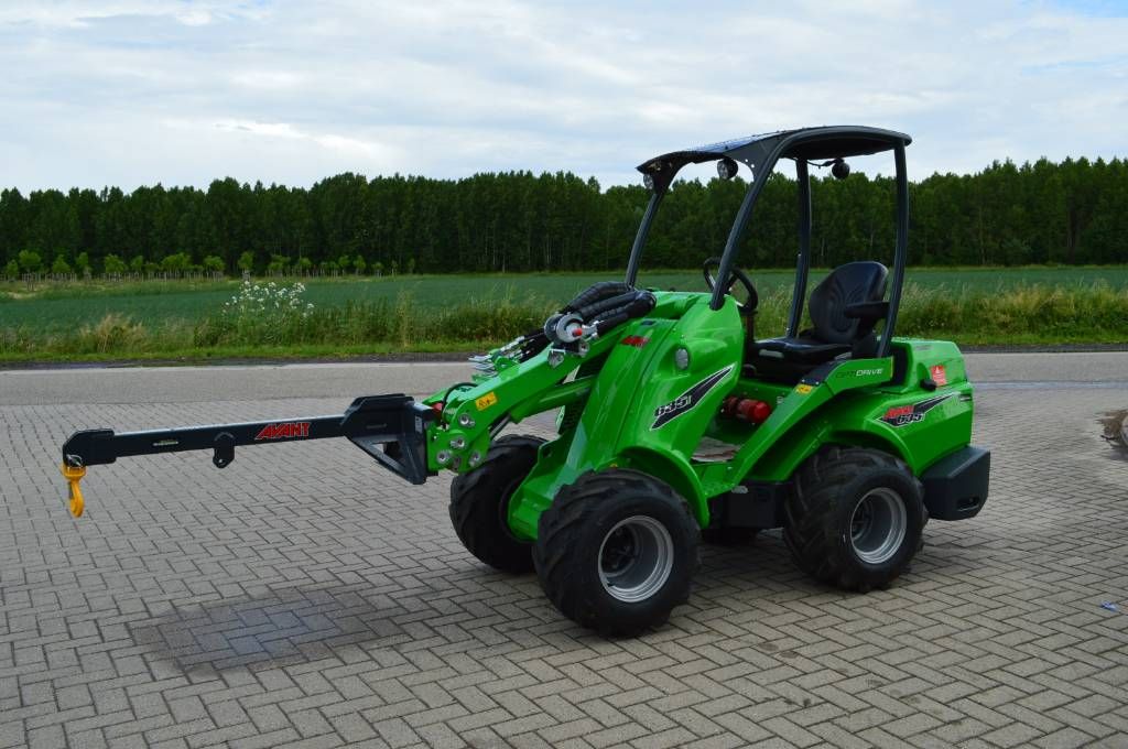 Avant 635i TDL Kniklader/Shovel