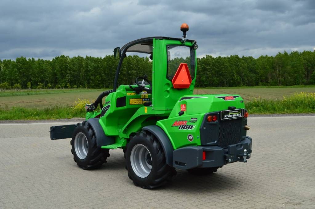 Avant 860i TDS Kniklader/Shovel