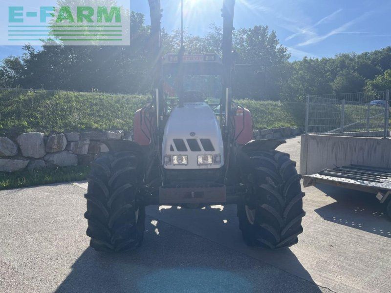 Steyr 9115 mit hauer frontlader