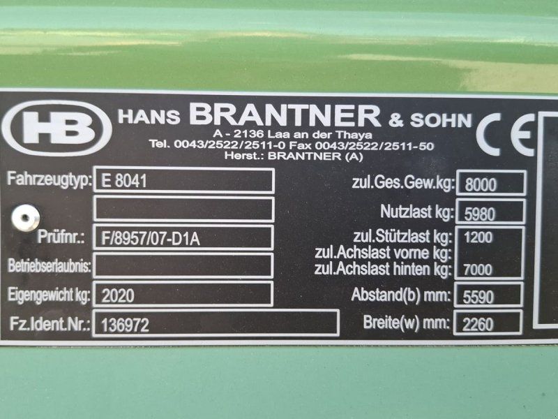 Brantner E 8041