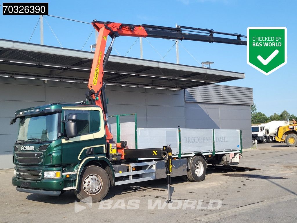 Scania P P320 4X2 Palfinger PK14002-EH D Crane 5x Extensions Euro 6