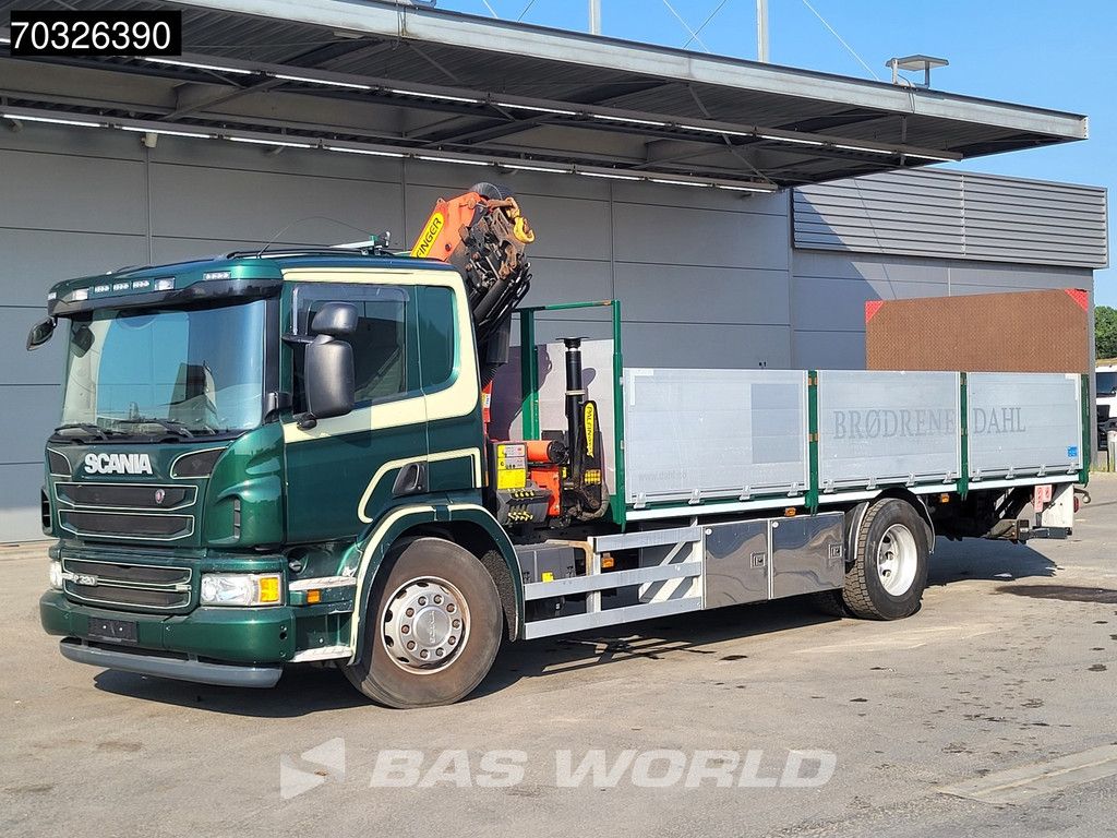 Scania P P320 4X2 Palfinger PK14002-EH D Crane 5x Extensions Euro 6