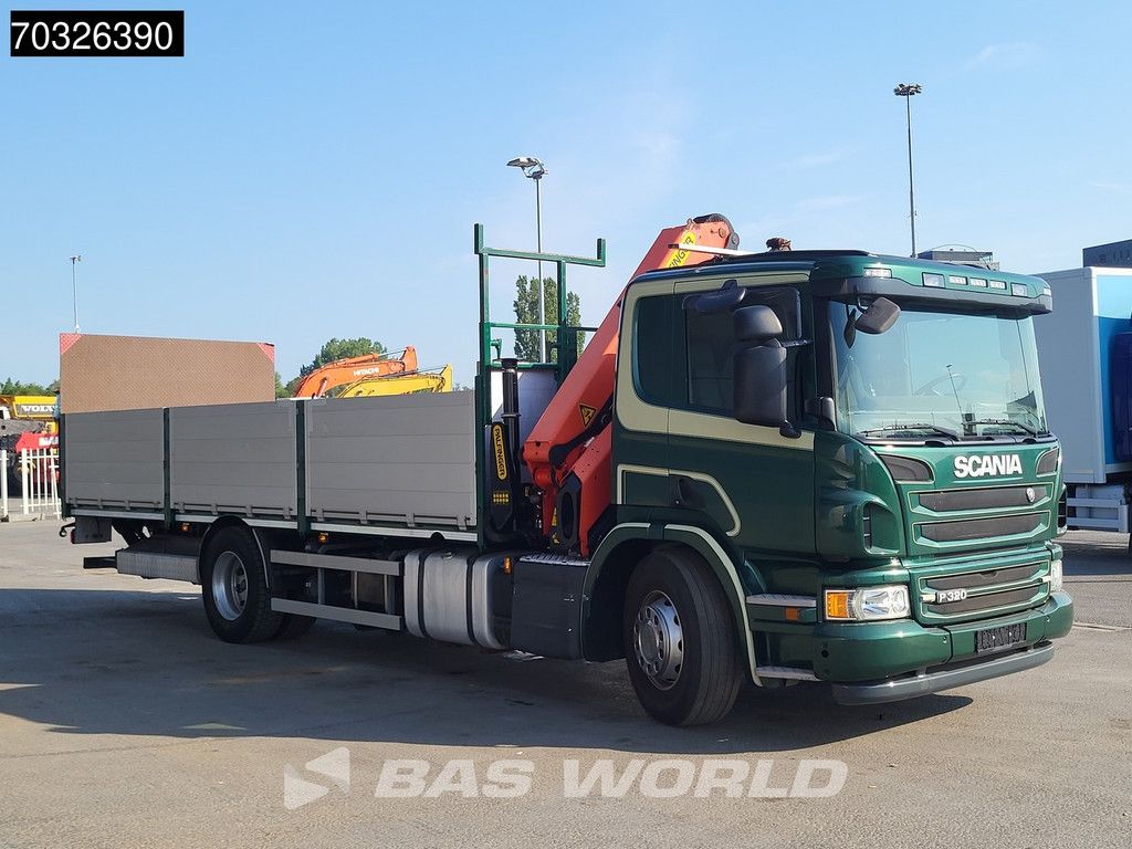 Scania P P320 4X2 Palfinger PK14002-EH D Crane 5x Extensions Euro 6