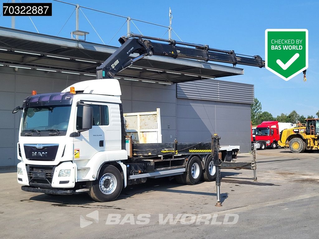 MAN TGS 26.440 6X4 HIAB 477 EP-5 HIDUO Crane Retarder Euro 6