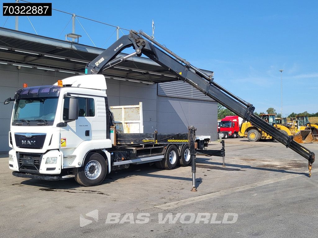 MAN TGS 26.440 6X4 HIAB 477 EP-5 HIDUO Crane Retarder Euro 6