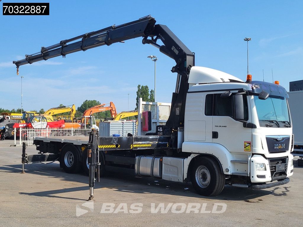 MAN TGS 26.440 6X4 HIAB 477 EP-5 HIDUO Crane Retarder Euro 6