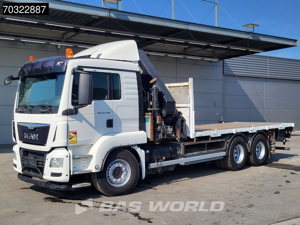 MAN TGS 26.440 6X4 HIAB 477 EP-5 HIDUO Crane Retarder Euro 6