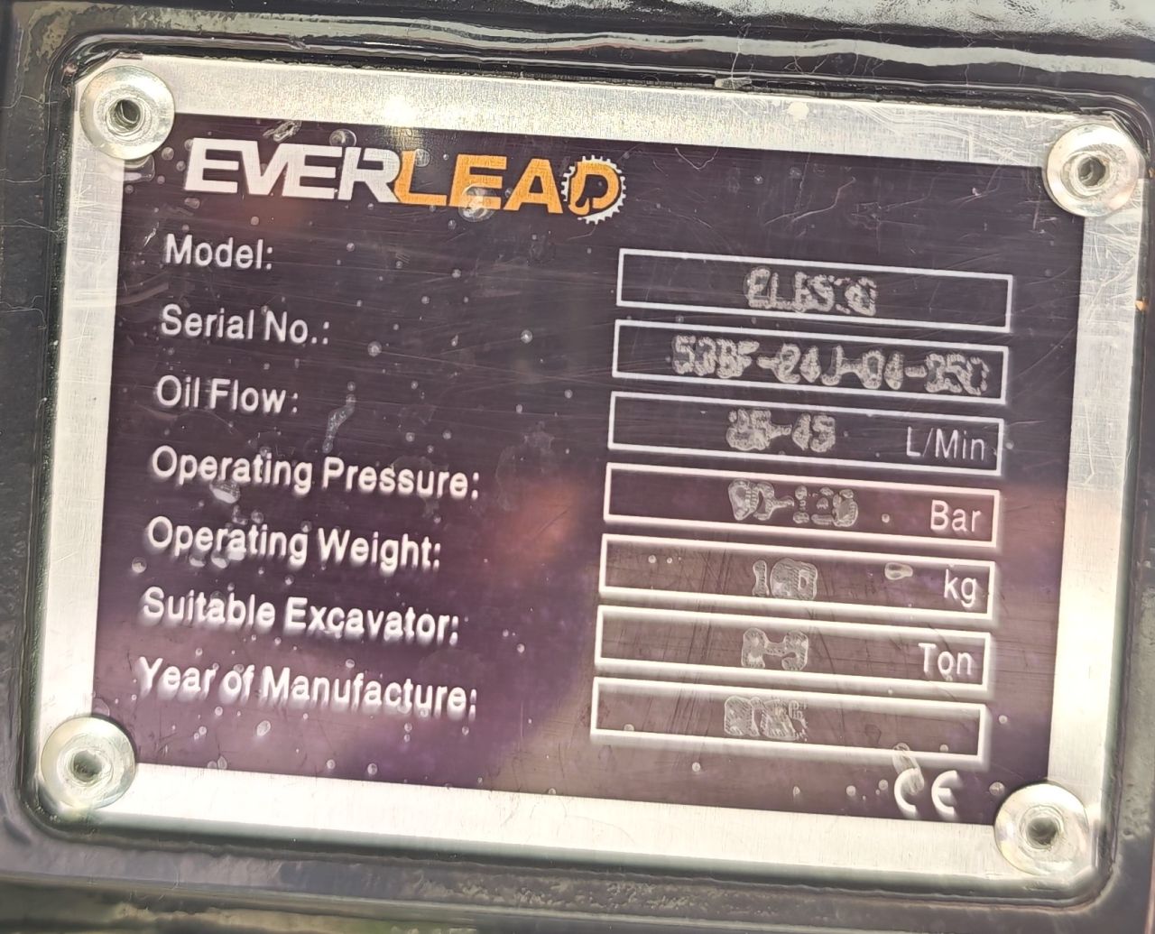 Sloophamer Everlead ELB530 met Automatische smeerpot