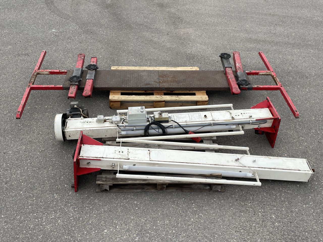 2 koloms auto hefbrug