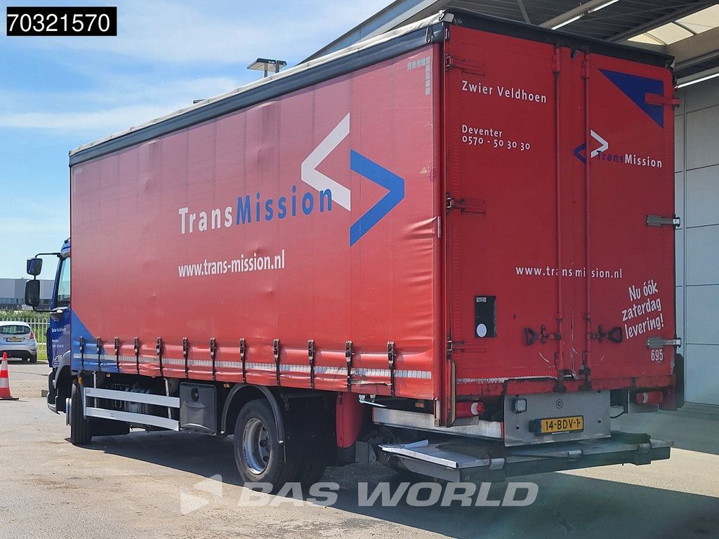 DAF LF LF 210 4X2 14tons NL-Truck Curtainsides 1500kg Ladebordwand Automatic Euro 6
