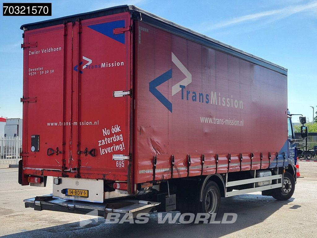 DAF LF LF 210 4X2 14tons NL-Truck Curtainsides 1500kg Ladebordwand Automatic Euro 6
