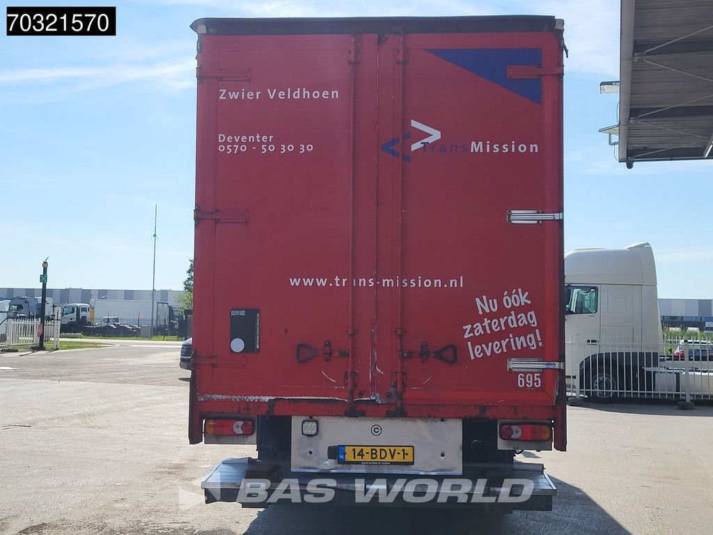 DAF LF LF 210 4X2 14tons NL-Truck Curtainsides 1500kg Ladebordwand Automatic Euro 6