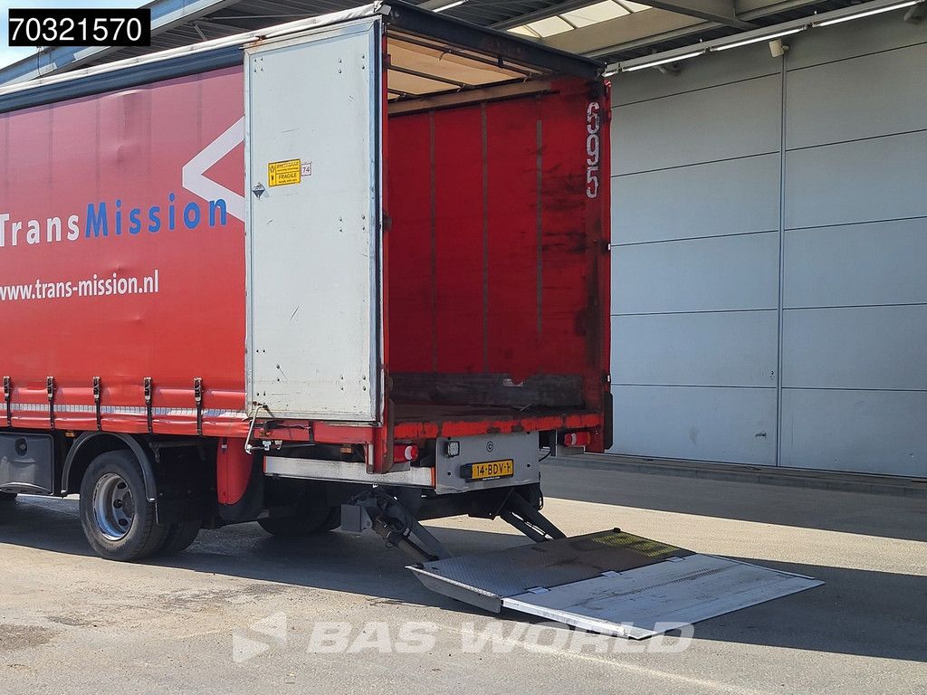DAF LF LF 210 4X2 14tons NL-Truck Curtainsides 1500kg Ladebordwand Automatic Euro 6