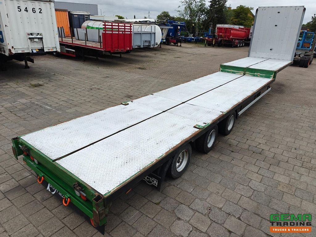 Pacton SXD Semi Low Loader 13.6m - Trailing Axle - Electric Support Legs - BpwEco Drum Axle