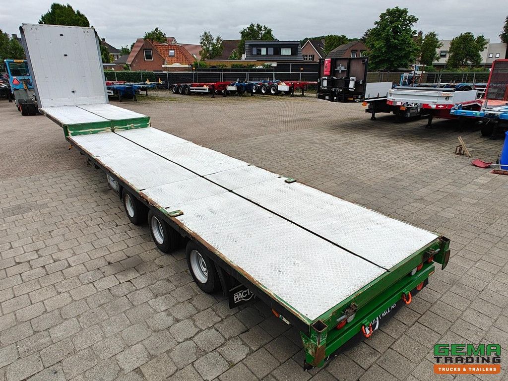 Pacton SXD Semi Low Loader 13.6m - Trailing Axle - Electric Support Legs - BpwEco Drum Axle