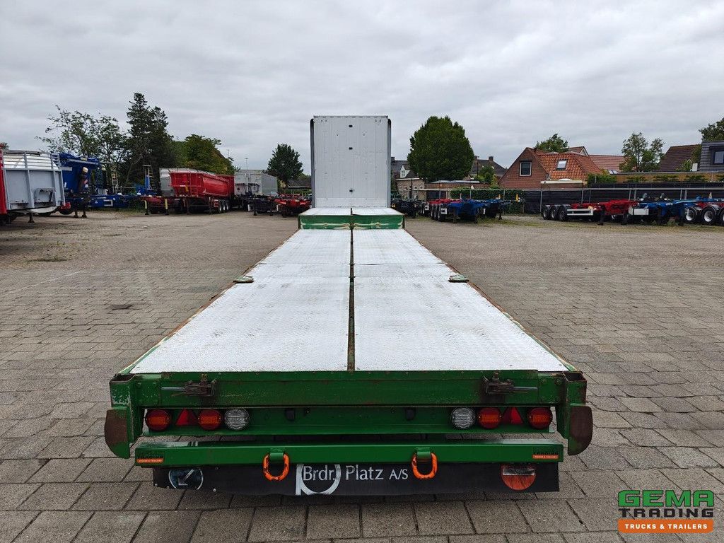 Pacton SXD Semi Low Loader 13.6m - Trailing Axle - Electric Support Legs - BpwEco Drum Axle