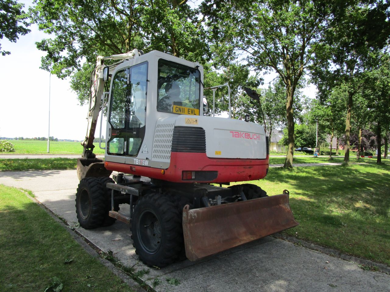 Takeuchi 175 w 5950 uren weining spelling !!!!!!!!