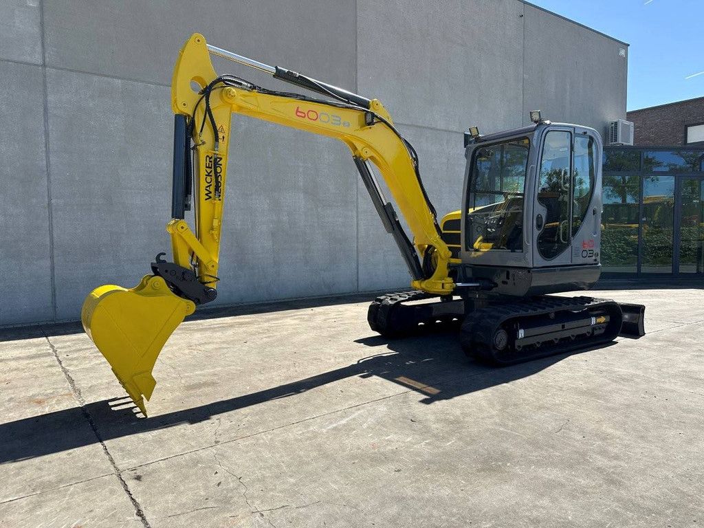 Wacker Neuson 6003 crawler excavator 2013