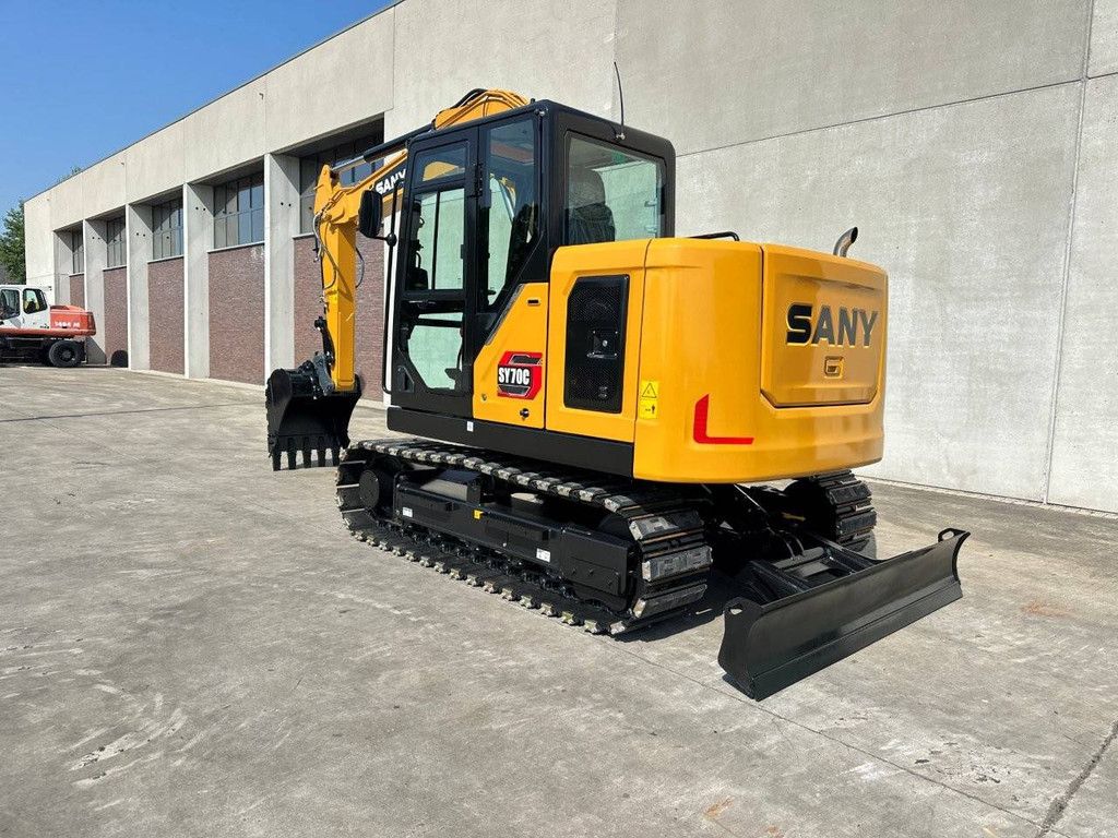 Sany SY70C Crawler Excavator 2026 New