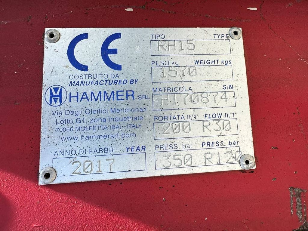 Crusher Hammer RH15 2017